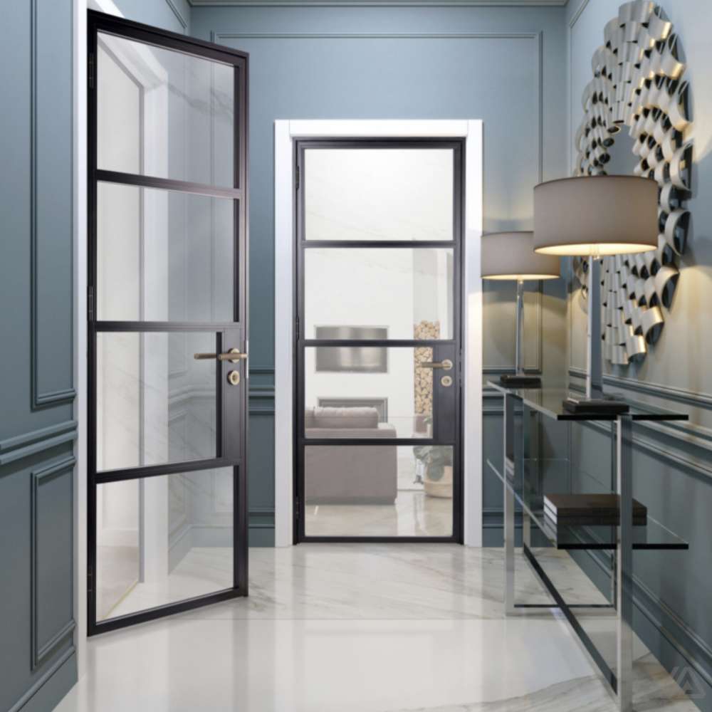aluminium crittall single door