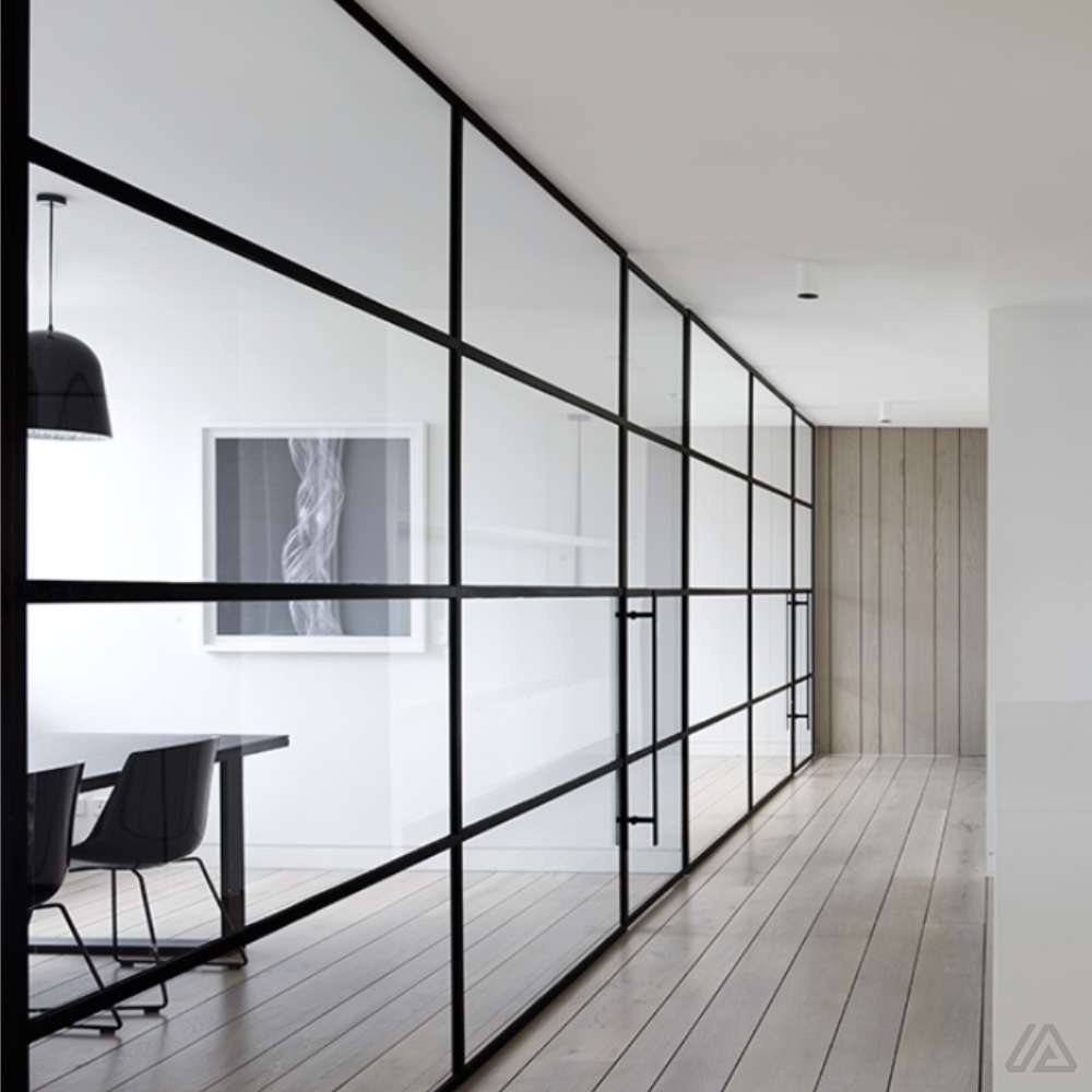 steel office partitions crittall style