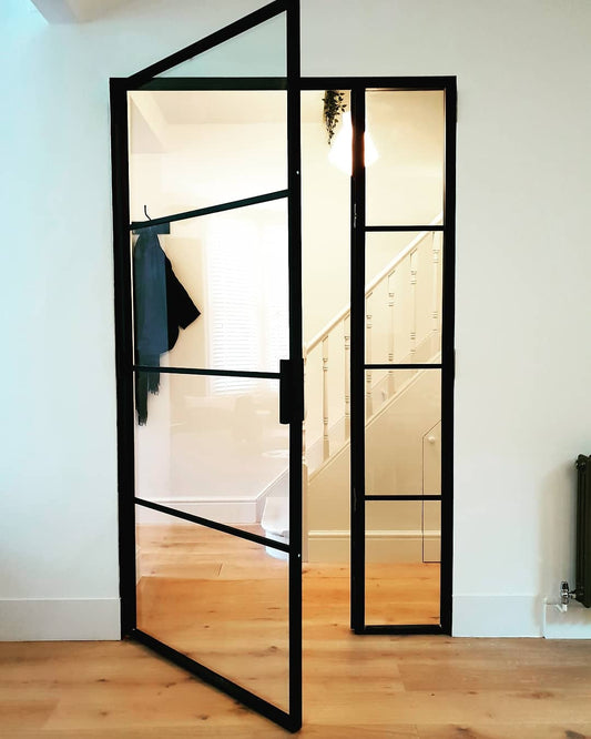 Single Crittall Door with Partition