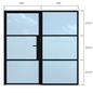 Single Door - Width 2000 x Height 2000mm