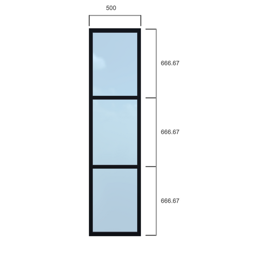 Partition - Width 500 x Height 2000mm