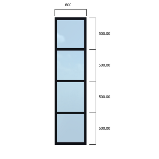 Partition - Width 500 x Height 2000mm