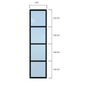 Partition - Width 500 x Height 2000mm