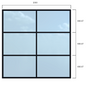 Partition - Width 2000 x Height 2000mm