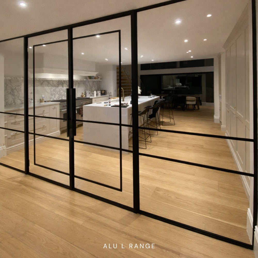 aluminium crittall french double door