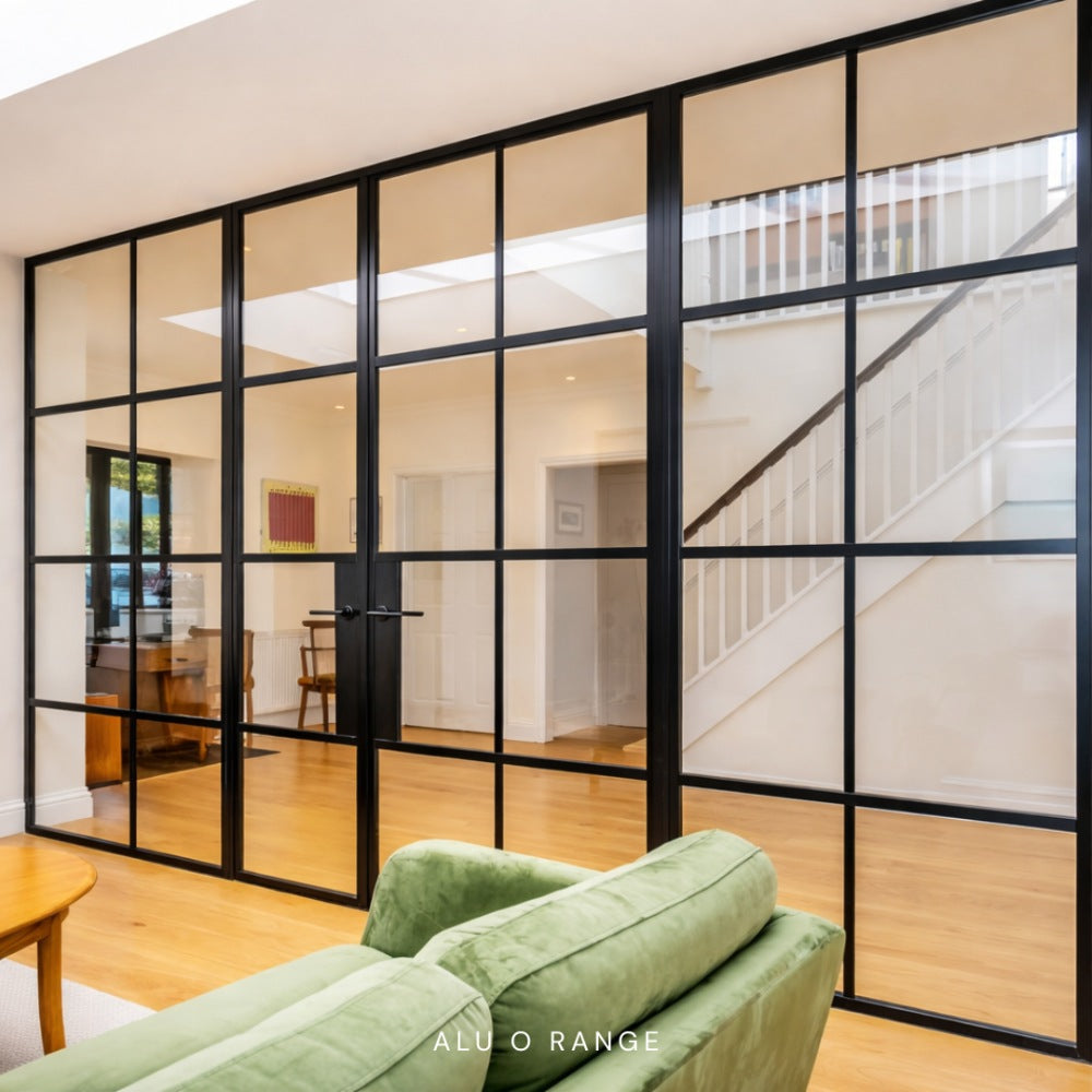 crittall french double hinged doors uk